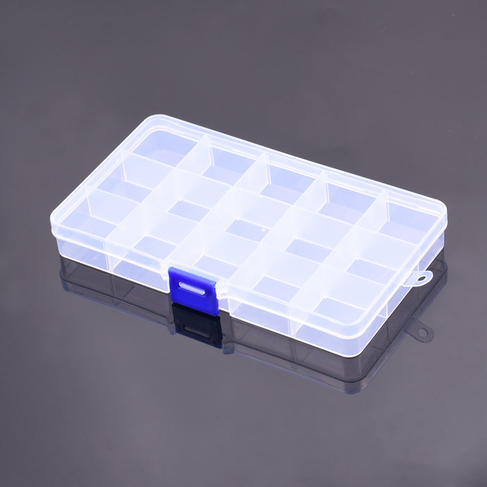 RNA Tool  RNA Tool Box A Schrauben- und Kleinteilebox (15 kleine Zwischenlagen) 175*100*23mm