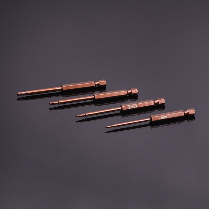 RNA Tool  RNA Tool Tip High Quality 4pcs Hex 1.5/2.0/2.5/3.0mm L=90mm (Integrity)