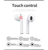 Sokoy TWS Bluetooth earphones i27 in kleuren wit en zwart