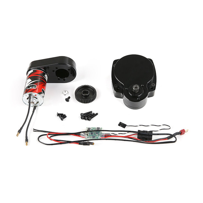 Electric starter for fuel engines in two models and in two colors