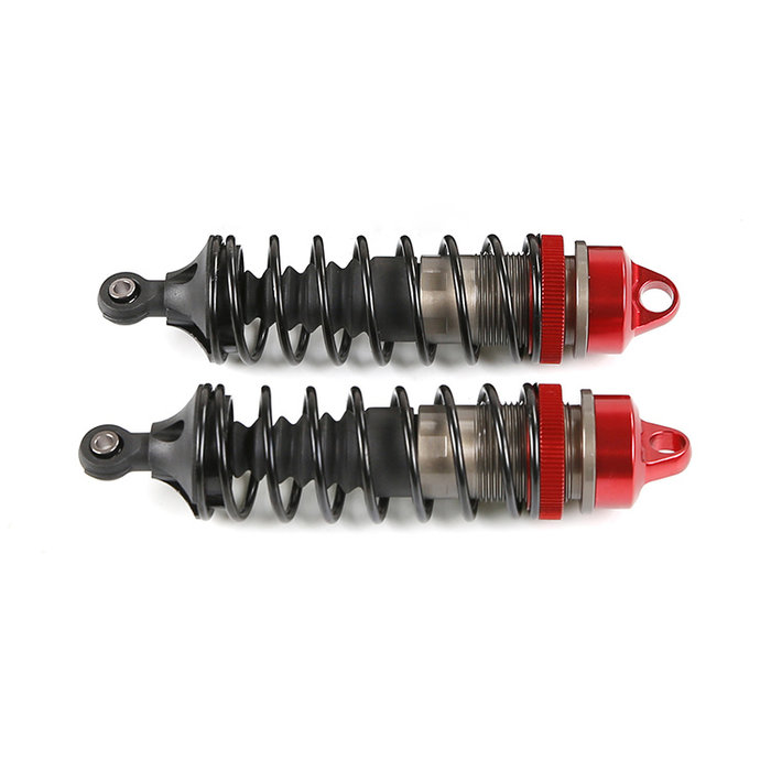 RovanLosi LT / Losi 5ive torenvormige stofkap schokdemper achterzijde 2st. (verkrijgbaar in rood, blauw en titanium)