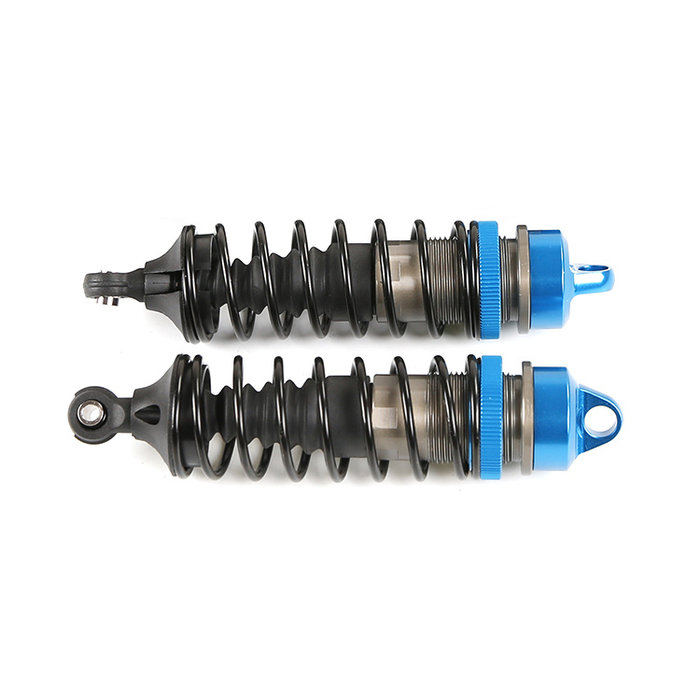 RovanLosi LT / Losi 5ive torenvormige stofkap schokdemper achterzijde 2st. (verkrijgbaar in rood, blauw en titanium)