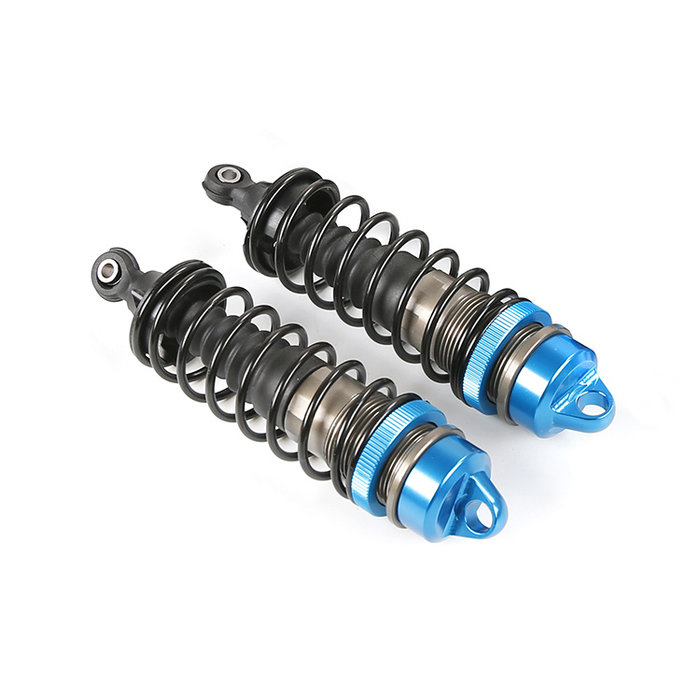 RovanLosi LT / Losi 5ive torenvormige stofkap schokdemper achterzijde 2st. (verkrijgbaar in rood, blauw en titanium)