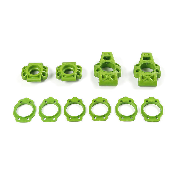 RovanSports BAHA HD Nylon Hinterradnabenträger-Set / rear hub carrier set (ohne Schrauben) in verschiedenen Farben