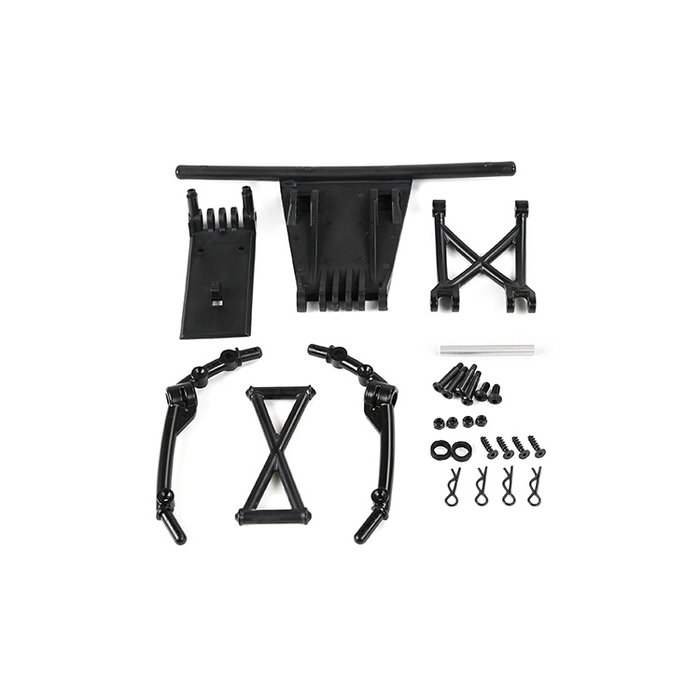 RovanSports 5B Upgrade to 5SC Front bumper set / Stoßfänger-Set für Short Course