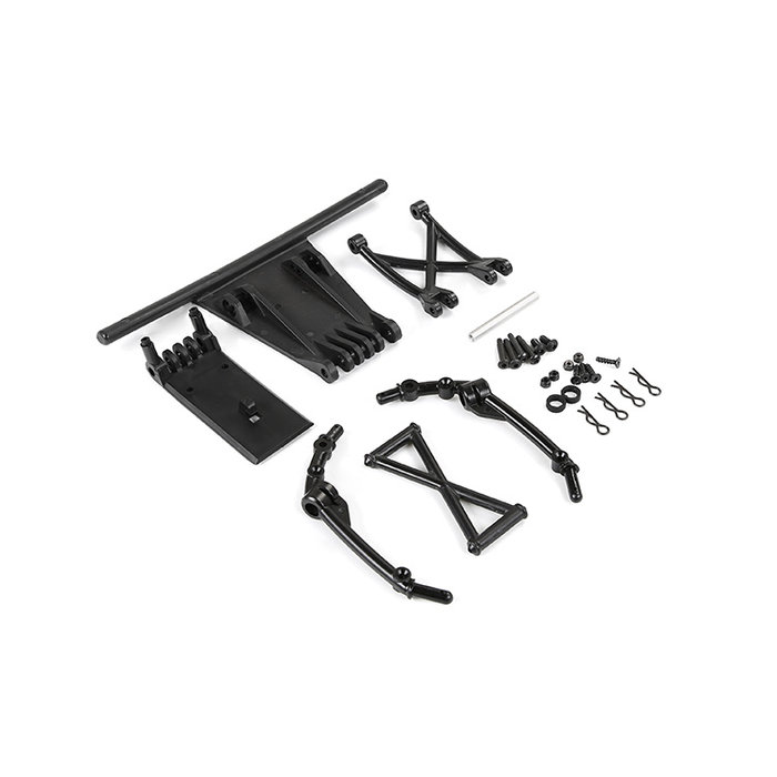 RovanSports 5B Upgrade to 5SC Front bumper set / Stoßfänger-Set für Short Course