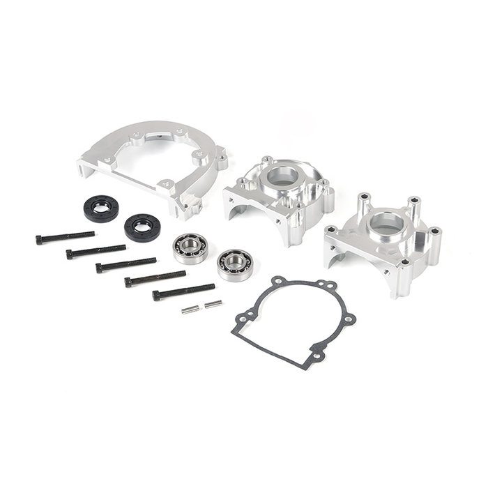 CNC metalen 71cc motorbehuizing / CNC metal 71cc engine case