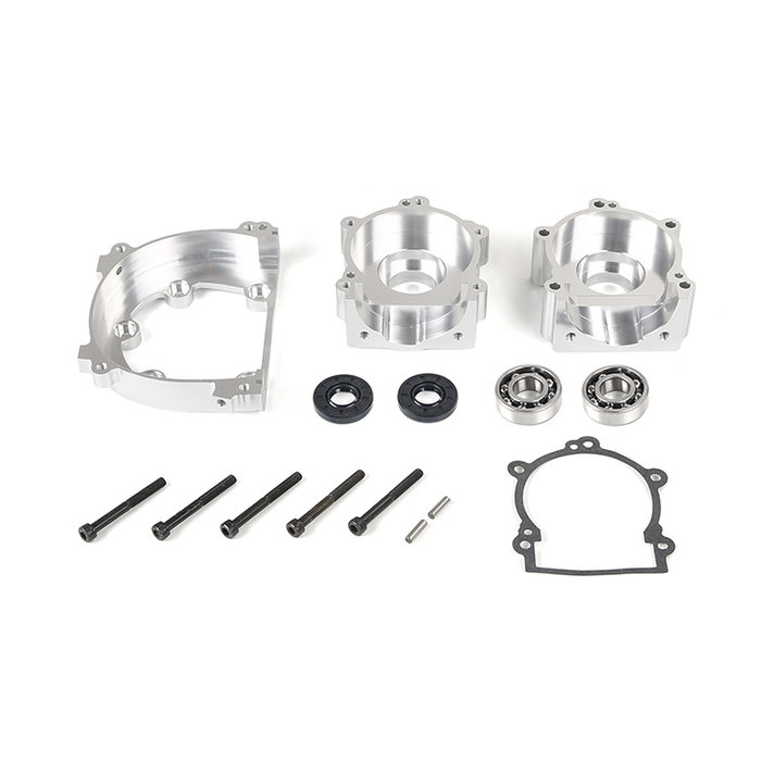 CNC Metall 71cc Motorgehäuse / CNC metal 71cc engine case