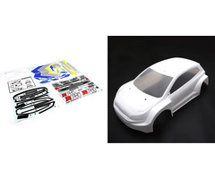 RF5 witte, grijze, rode of blauwe body met stickerpakket