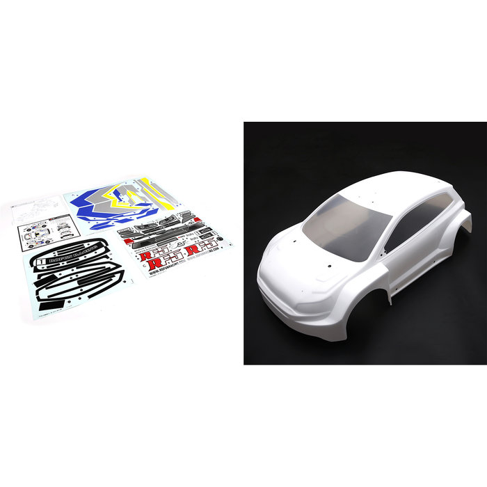 RF5 white, grey, red or blue body with sticker pack