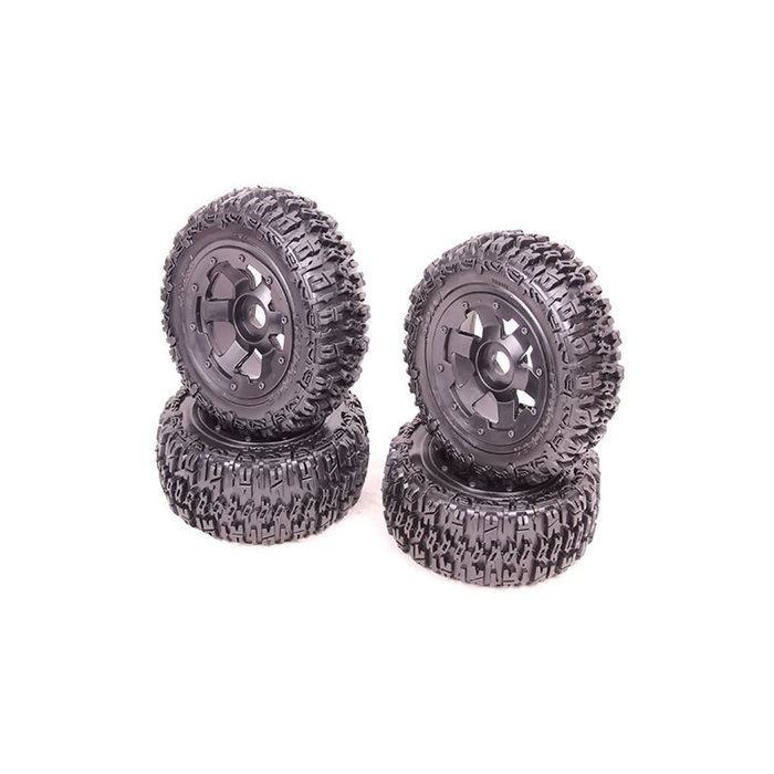 RovanSports Umbausatz für eine BAHA 5B (Baja) auf eine BAHA 5T (LKW) - Dies ist ein Set mit transparenter Karosserie und Radsatz (part. 95158 en 95159 oder 85101)