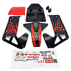 ZD Racing Body shell rood