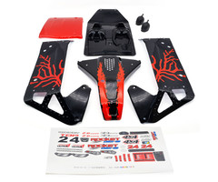 ZD Racing Body shell rood