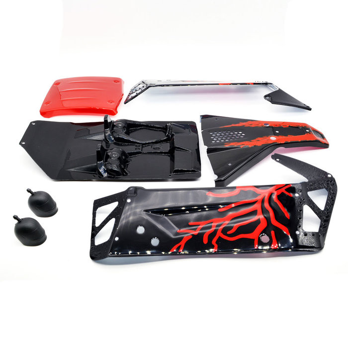ZD Racing Body shell red