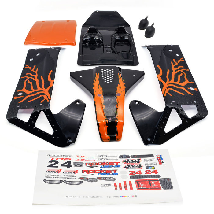 ZD Racing Body shell orange