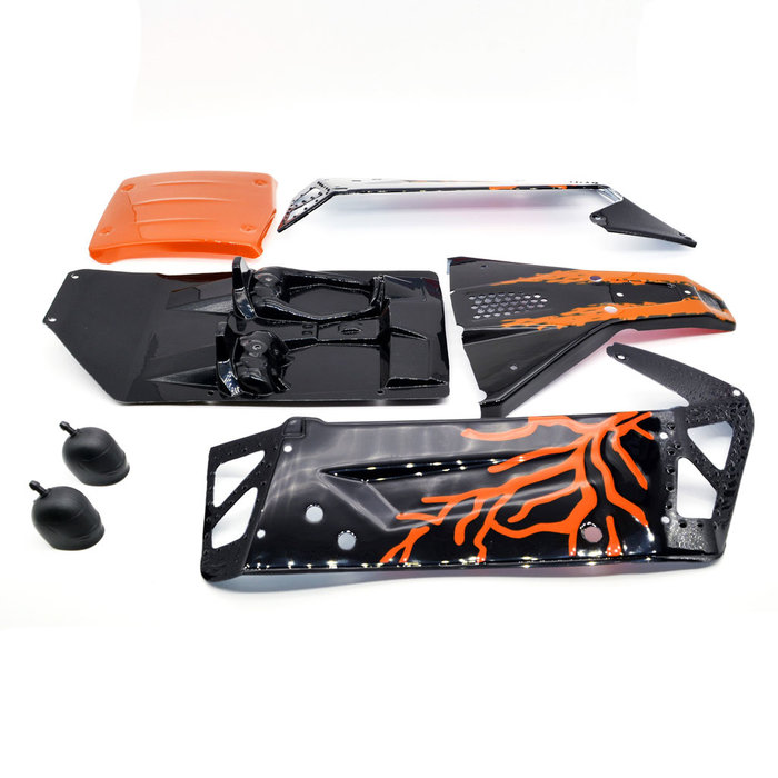 ZD Racing Body shell orange