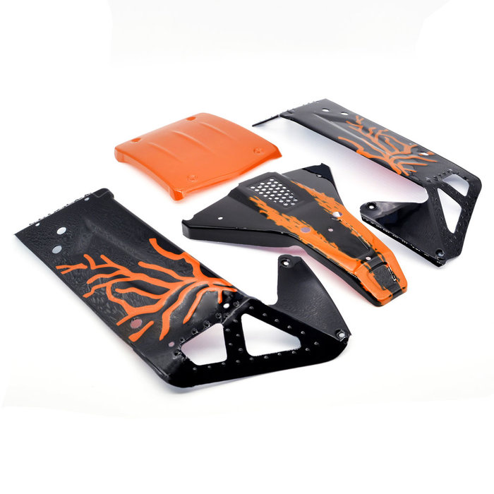 ZD Racing Body shell orange