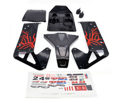 ZD Racing Body shell  Schwarz