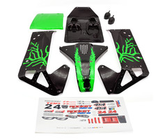 ZD Racing Body shell  Grün