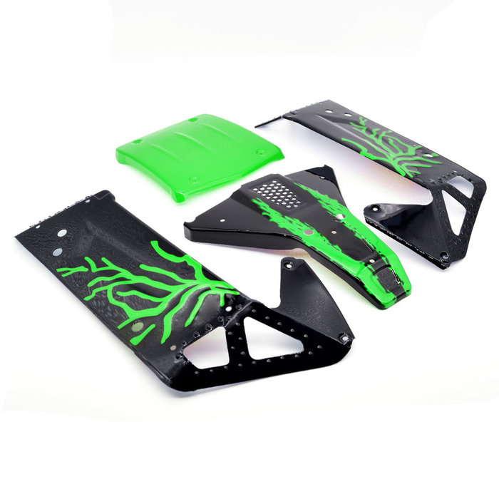 ZD Racing Body shell  Grün