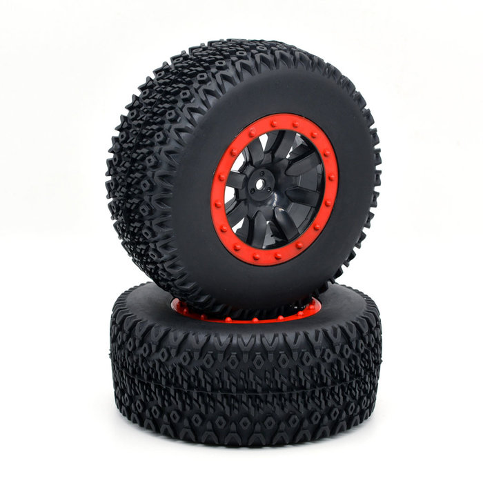 ZD Racing Räder & Reifensatz orange (110 x 45 mm)