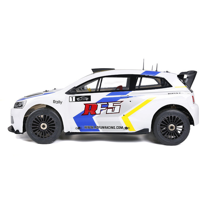Rofun RF5 rally model ROLLER met gekleurde of doorzichtige body