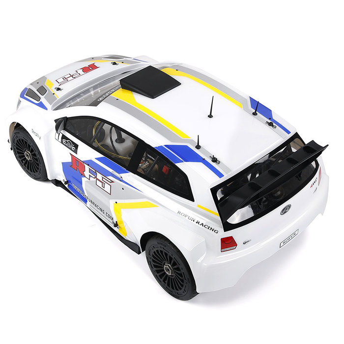 RovanSports Rofun RF5 rally model ROLLER met gekleurde of doorzichtige body