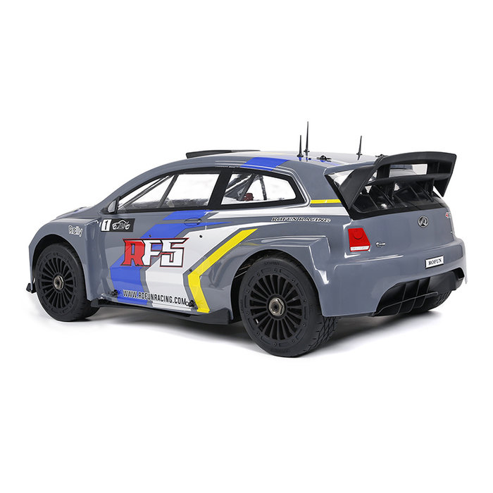 Rofun RF5 rally model ROLLER met gekleurde of doorzichtige body
