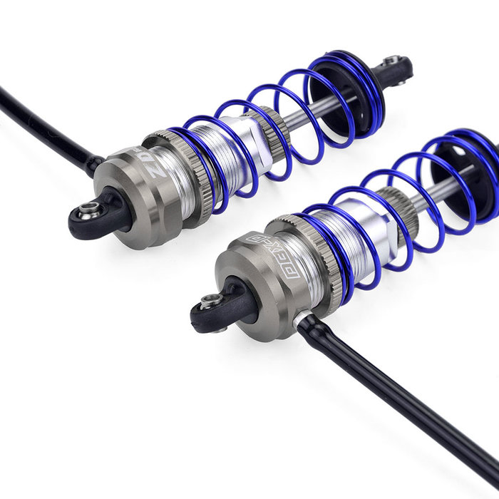 ZD Racing Front shock set (silver)