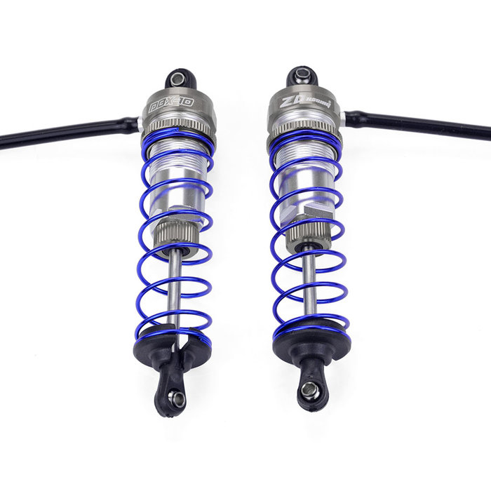 ZD Racing Schokbreker set achterzijde (zilver)