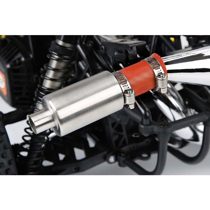 RovanSports Second generation stainless steel silencer tube kit for exhaust