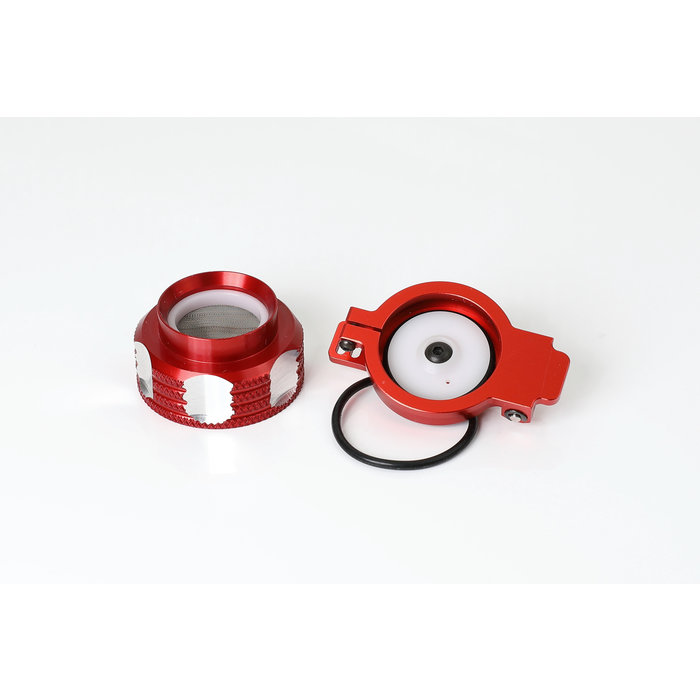 GTBRacing New type CNC aluminum fuel tank cap in the colors red, black, orange or silver