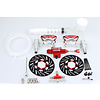GTBRacing GTB Front hydraulic brake V2 with 4 piston (including 2 pcs front extenders)