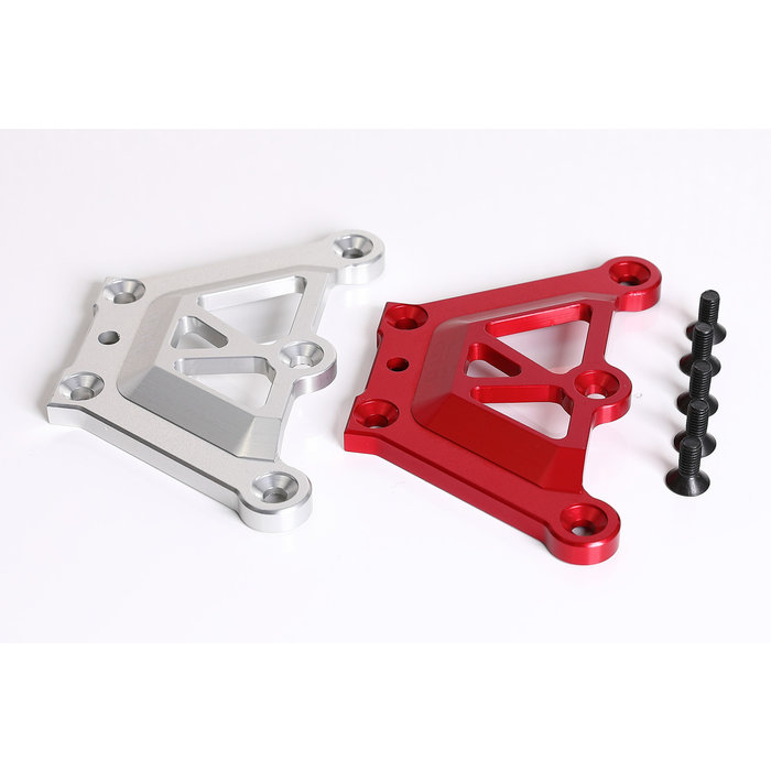 GTBRacing GTB Front Top Chassis Brace in silver or red
