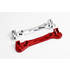 GTBRacing GTB Racing CNC alu Rear Pin Mount Covers 04 in colours red and silver