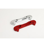 GTBRacing GTB 5ive T Alloy Front Hinge Pin Brace01 in color silver or red
