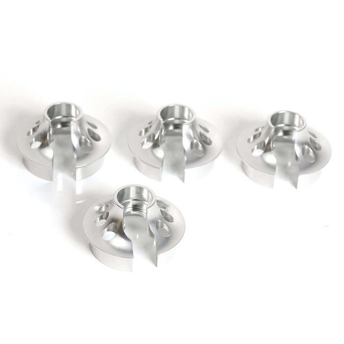 GTBRacing GTB Racing Alu Schokbreker veren onderste houder / cup 4 stuks in diverse kleuren