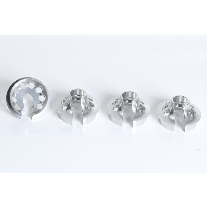 GTBRacing GTB Racing Alu Schokbreker veren onderste houder / cup 4 stuks in diverse kleuren