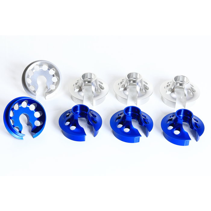 GTBRacing GTB Racing Alu Schokbreker veren onderste houder / cup 4 stuks in diverse kleuren