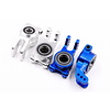 GTBRacing GTB Racing CNC alu Large Bearing Metal Rear Wheel C Seat in silver or blue (set of 2)