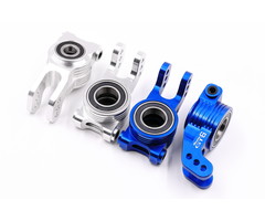 GTBRacing GTB Racing CNC alu Large Bearing Metal Rear Wheel C Seat in silver or blue (set of 2)