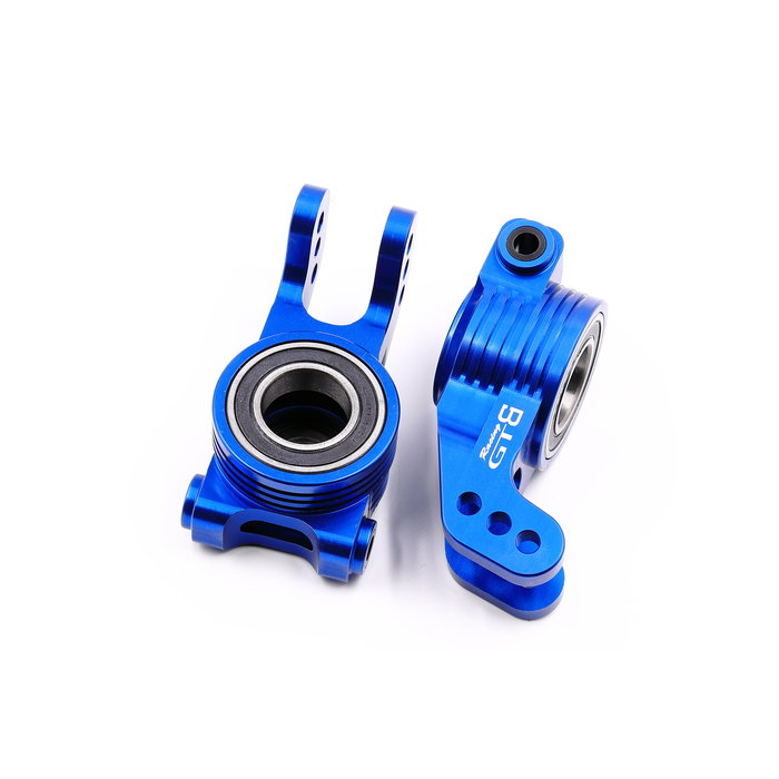 GTBRacing GTB Racing CNC alu Large Bearing Metal Rear Wheel C Seat in silver or blue (set of 2)
