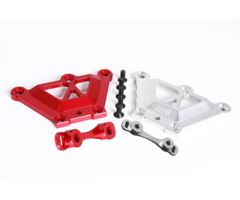 GTBRacing FID Racing Losi 5ive T / Rovan LT steering upper cover set top chassis bracket in silver or red