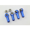 GTBRacing GTB Racing CNC Alu Rear Rod Ball Kit 4 teilig inkl. Schraubensatz