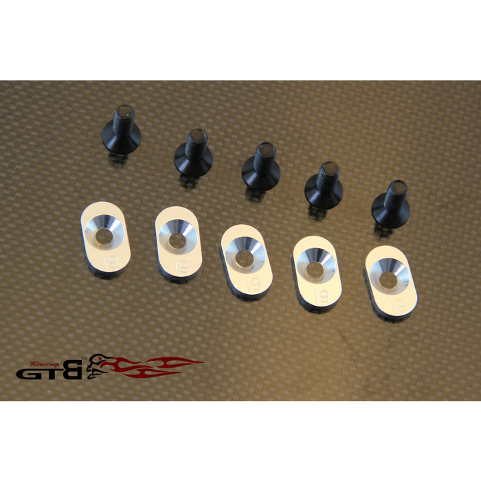 GTBRacing Engine Mounting Inserts (5pcs)