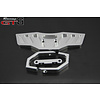 GTBRacing GTB Racing CNC Alu  front bumper set in silver or orange / Voorbumper set