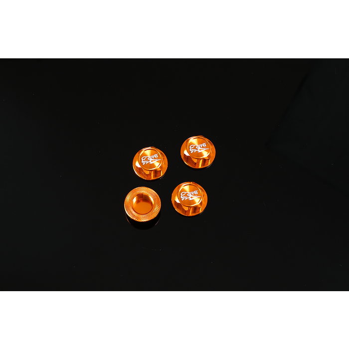 GTBRacing GTB Racing CNC Alloy hub nut (4pcs)  / CNC Alloy wielmoeren (zonder GTB logo)