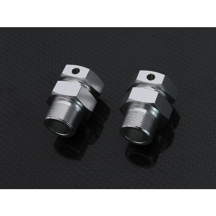 GTBRacing GTBRacing Extended front en rear hex hub (4pcs) in silver or orange