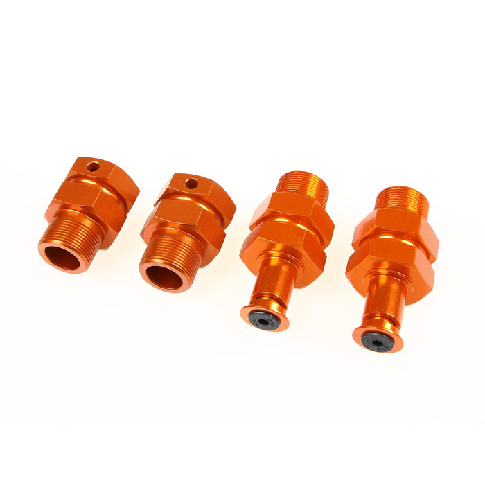 GTBRacing GTBRacing Extended front en rear hex hub (4pcs) in silver or orange