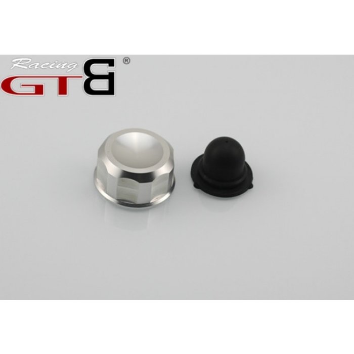 GTBRacing CNC Alloy tankdop voor Baja in zilver of oranje